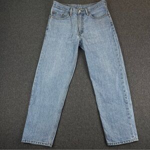 Levis Jeans Mens 33x30 550 Blue Light Wash Straight Leg